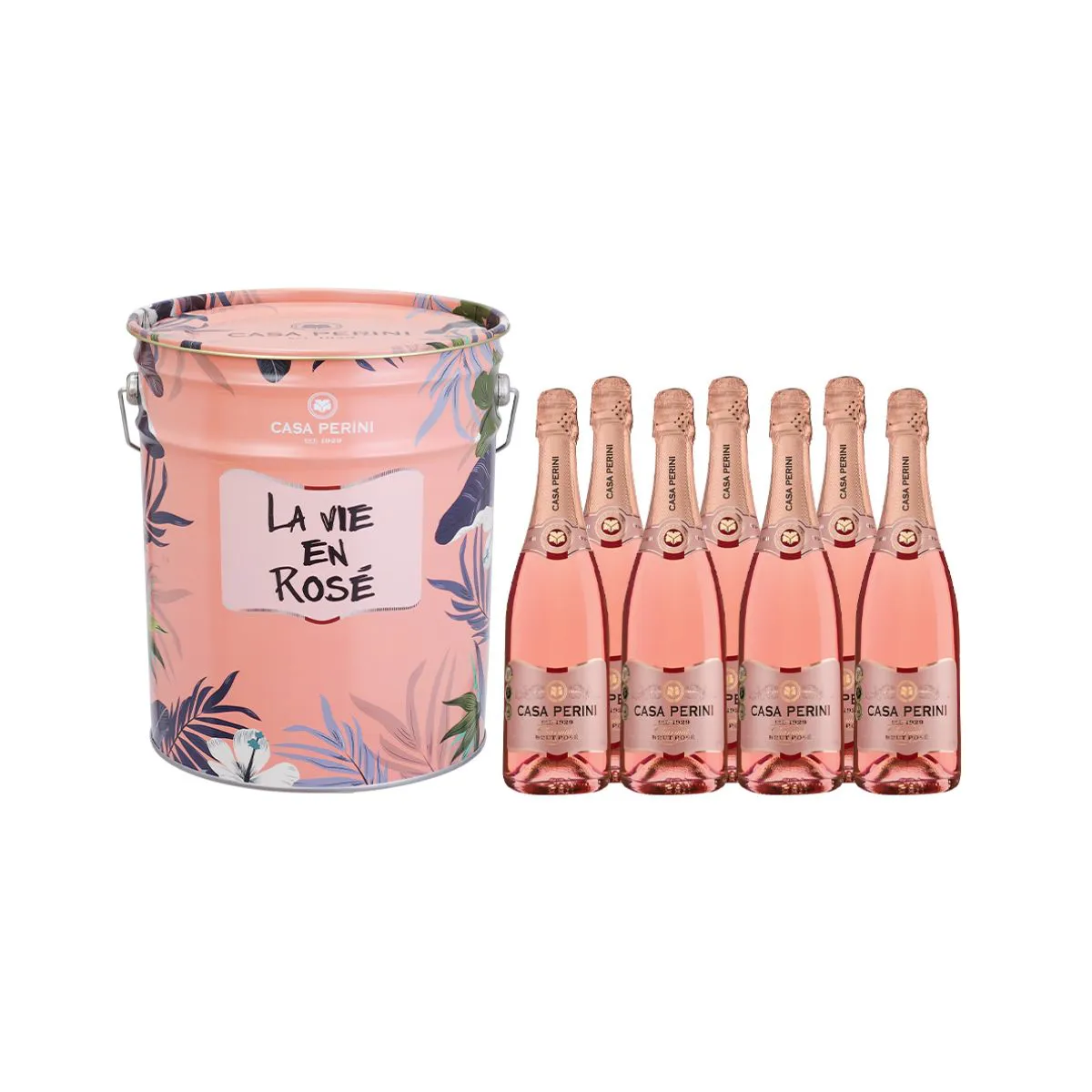 BALDE ESPUMANTE CASA PERINI BRUT ROSE (7X750ml) 2024